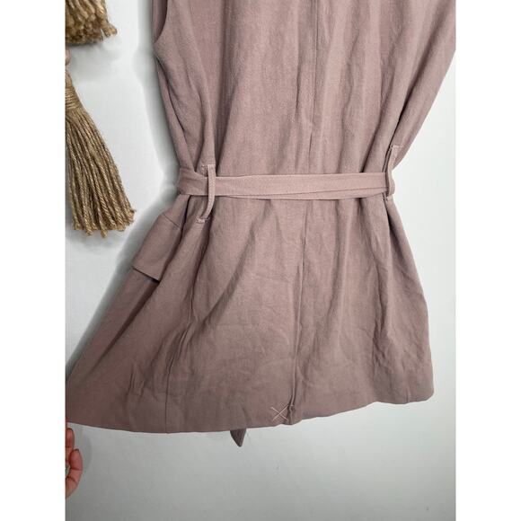 NWT Free People Olivia Vest Womens Small Tan Beige - Picture 10 of 12